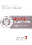 河北大学成人教育学院学报杂志